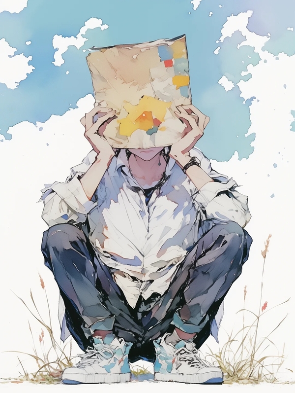 ảnh anime buồn 20