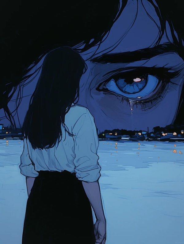 ảnh anime buồn 41