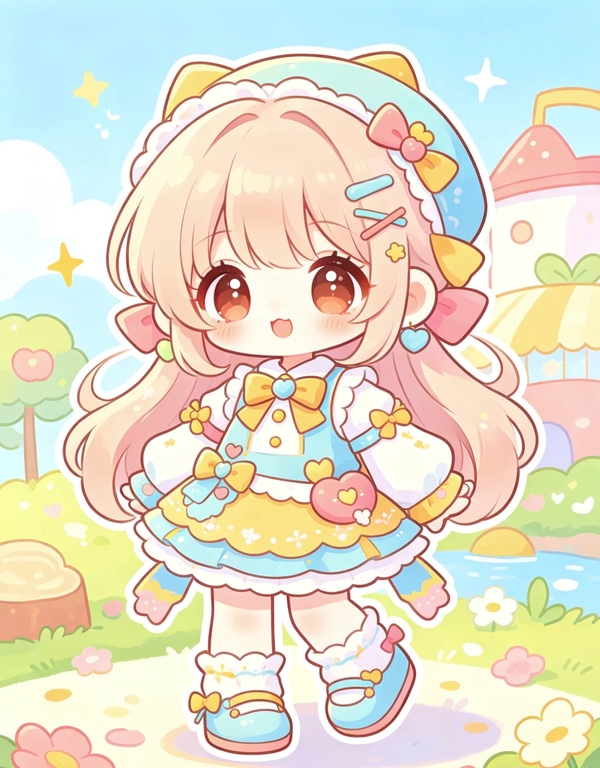 ảnh anime chibi 8