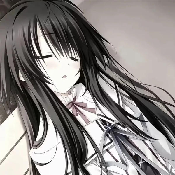 ảnh anime đen trắng 16