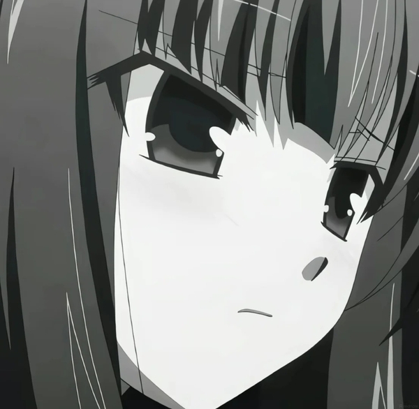 ảnh anime đen trắng 19
