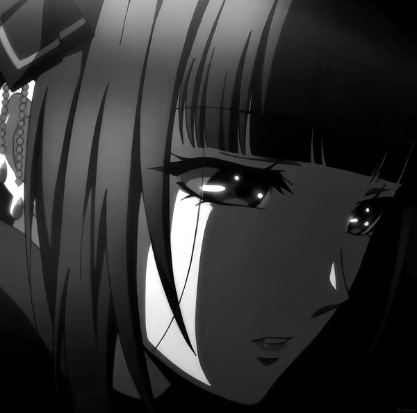 ảnh anime đen trắng 20