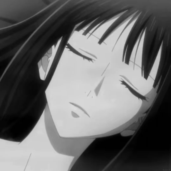 ảnh anime đen trắng 21
