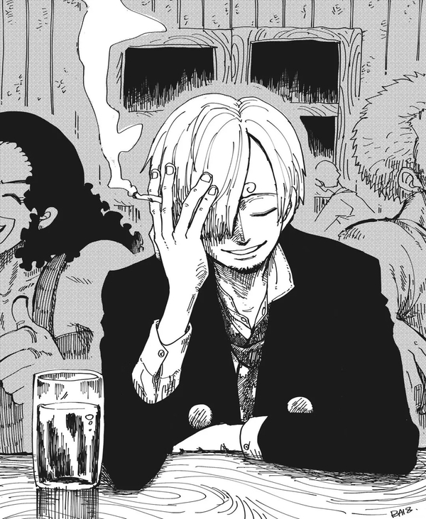 ảnh anime đen trắng 30