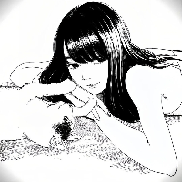 ảnh anime đen trắng 31