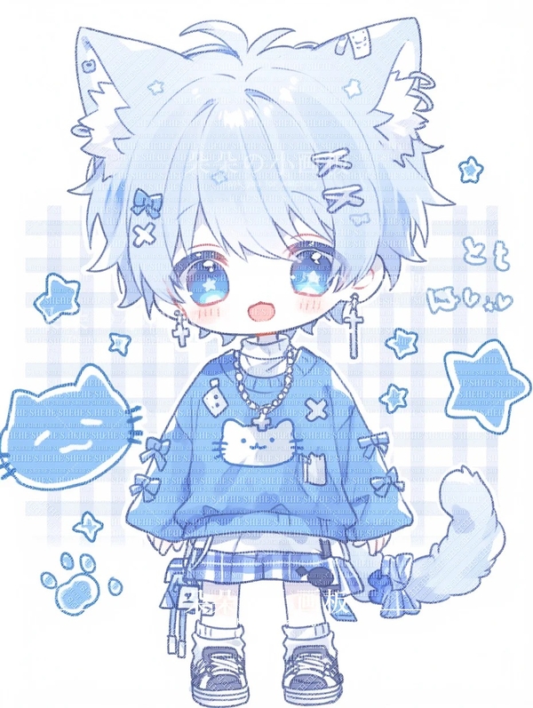 ảnh anime nam cute 34