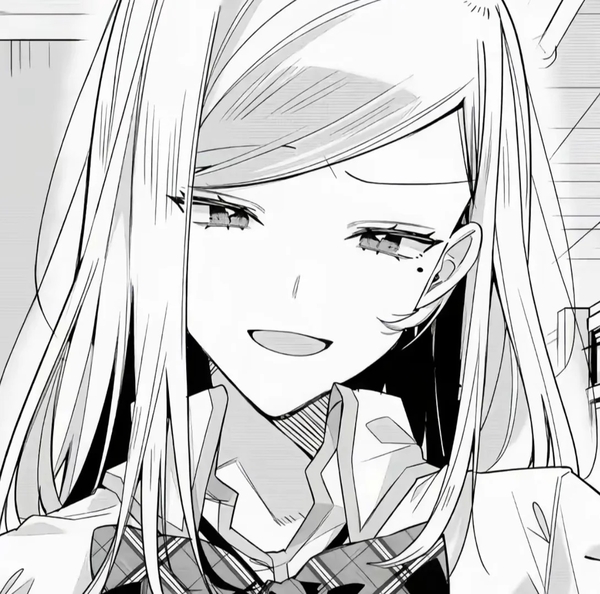 ảnh anime trắng đen 11