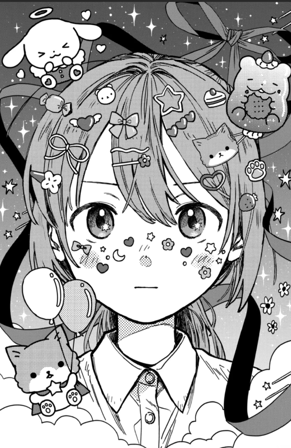 ảnh anime trắng đen 32