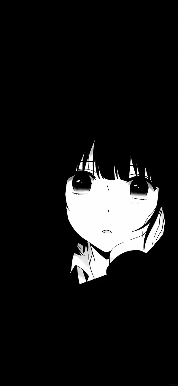 ảnh anime trắng đen 36