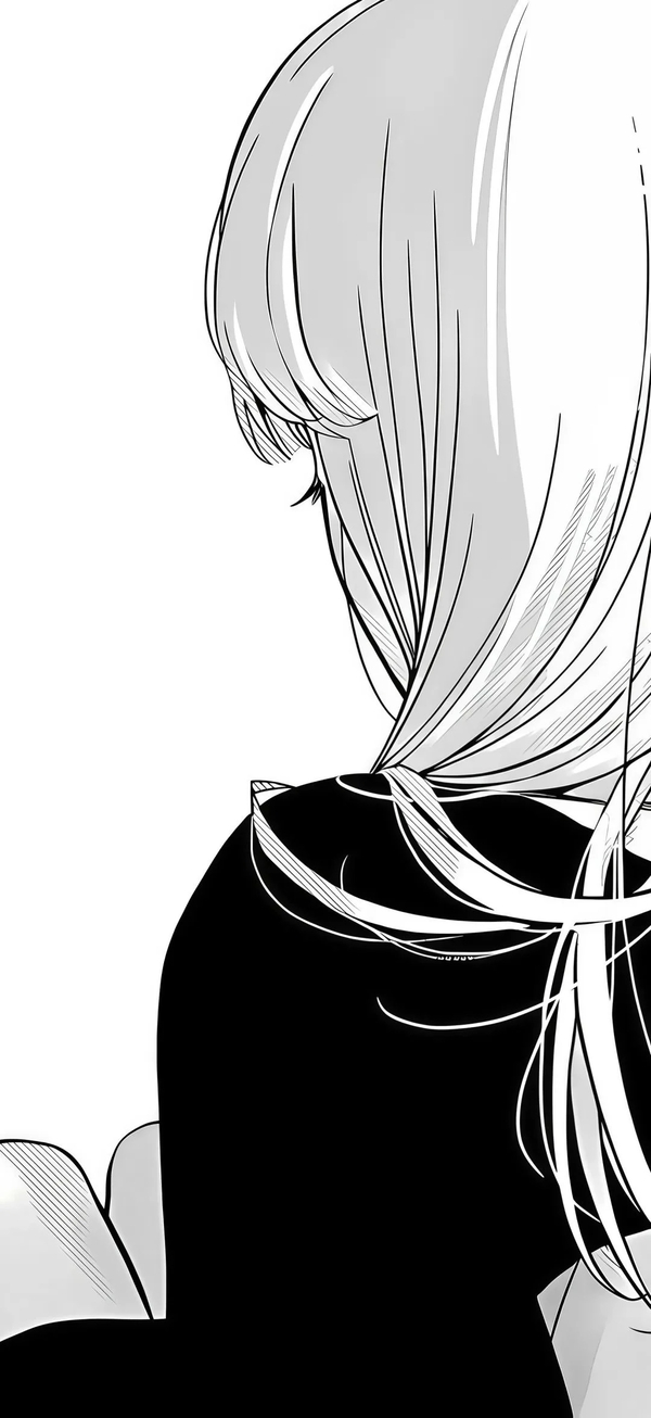 ảnh anime trắng đen 6