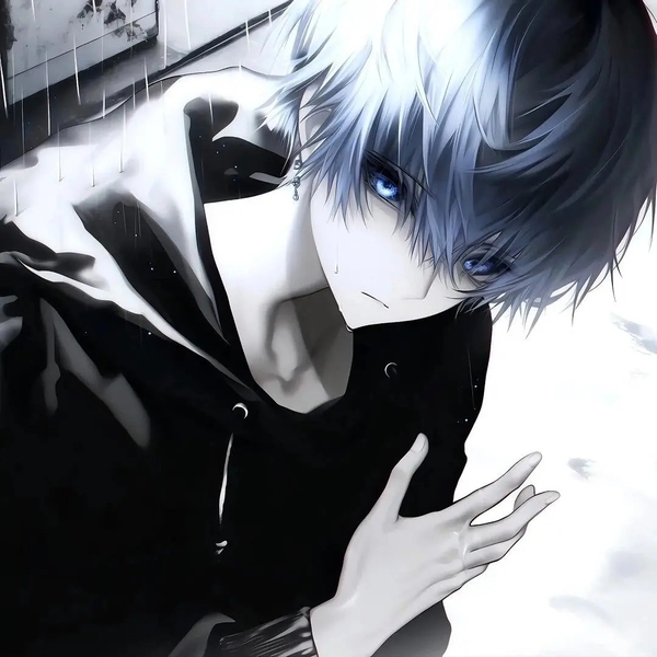 avatar ảnh anime nam buồn 12