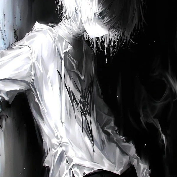 avatar ảnh anime nam buồn 15