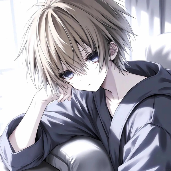 avatar ảnh anime nam buồn 17