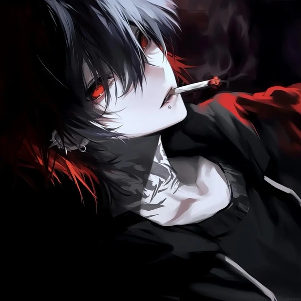 avatar ảnh anime nam buồn 19