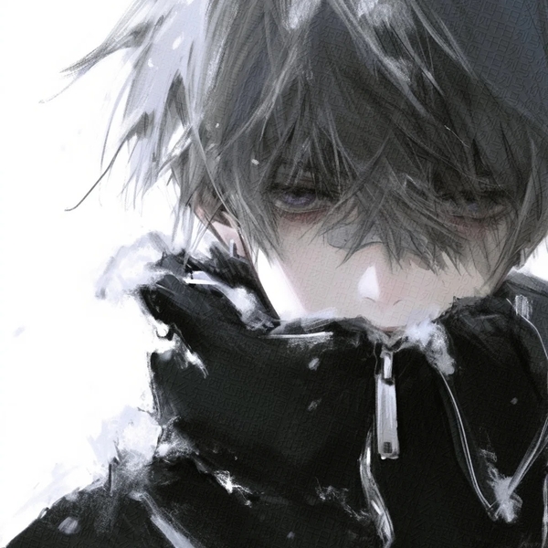 avatar ảnh anime nam buồn 25