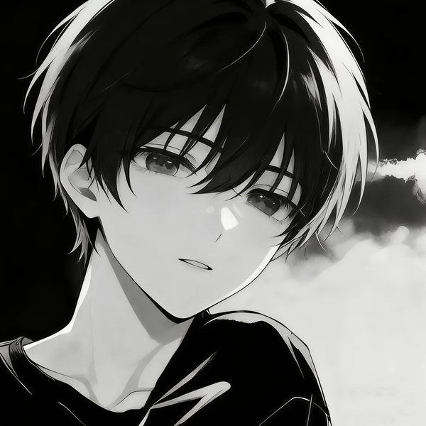 avatar ảnh anime nam buồn 30