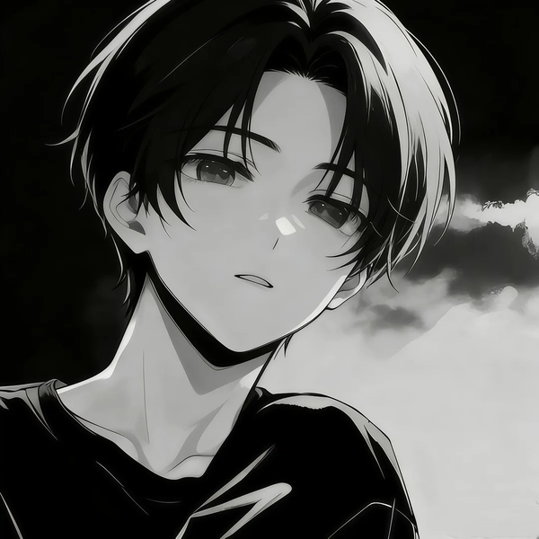 avatar ảnh anime nam buồn 31