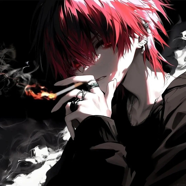avatar ảnh anime nam buồn 8