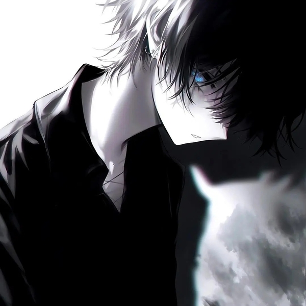 avatar ảnh anime nam buồn 9