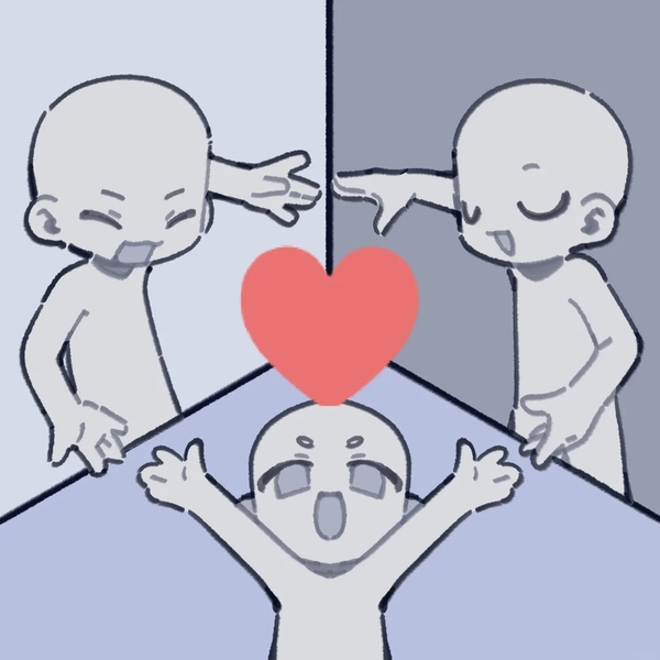 avatar nhóm 3 người vô tri 7