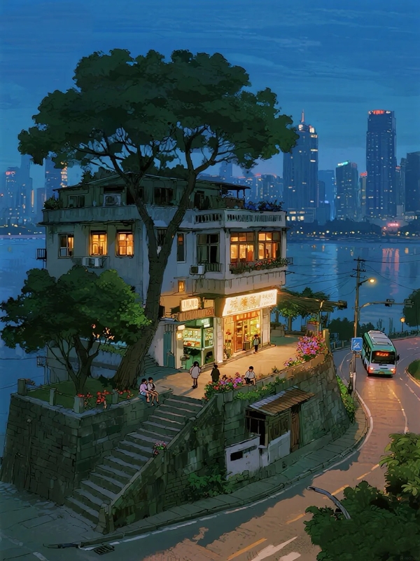phong cảnh anime 14